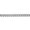 Chaine argent rhodié