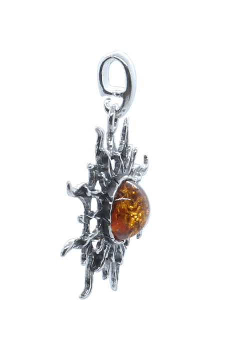 Collier En Argent Sterling 925 Avec Abeille En Abre Pour Fee, Argent