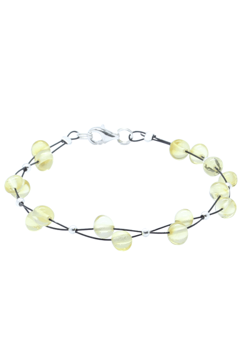 Bracelet Ambre Bicolor - Boutique Histoire De L'ambre