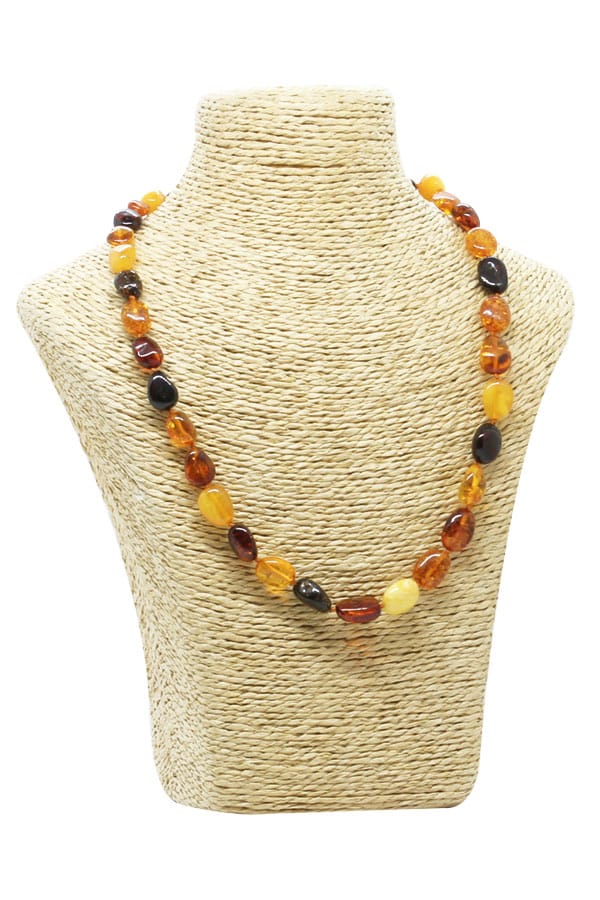 Collier ambre naturel